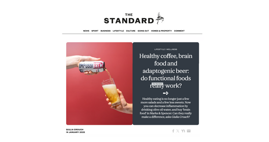 Evening Standard: Healthy coffee, brain food and adaptogenic beer: do functional foods really work?