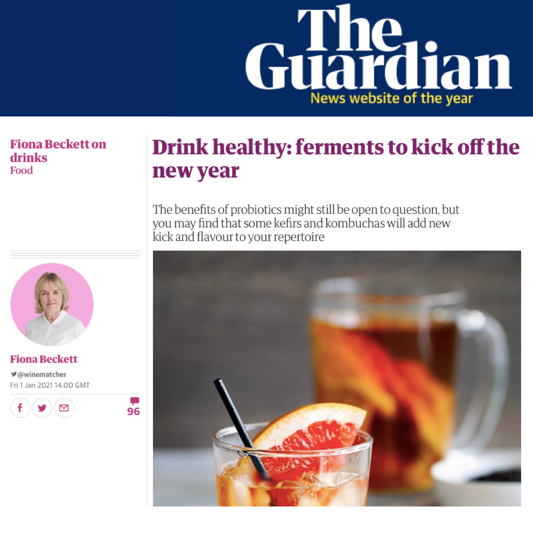 THE GUARDIAN: Drink healthy: ferments to kick off the new year